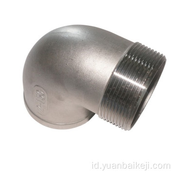 Threaded SS 304 316 90 Derajat Pipa Fitting